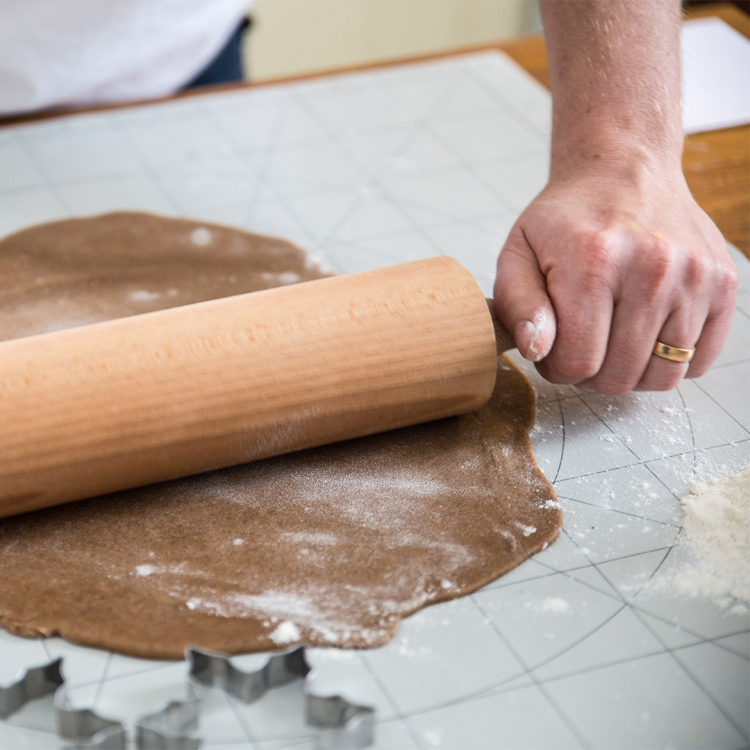 Large Baking Mat with Measurements, 90x55 cm