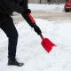 Foldable snow shovel