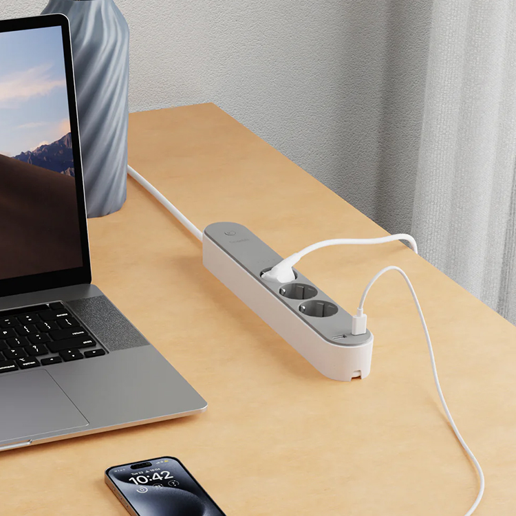 Remote Controlled Power Strip with USB and WiFi Smart power strip