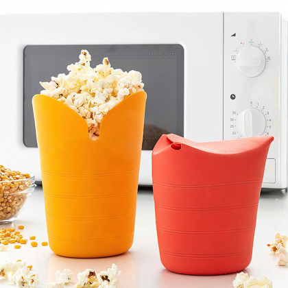 Popcorn bowl for the microwave, 2-pack in the group HOUSE & HOME / Kitchen at SmartaSaker.se (13499)