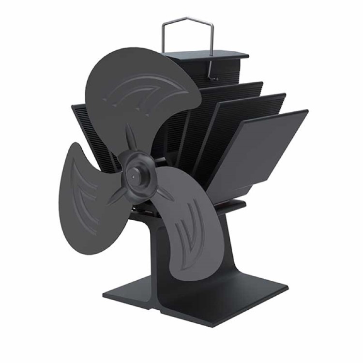 Stove fan for soapstone fireplaces - Heat-driven | SmartaSaker