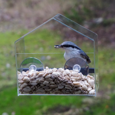 Small window bird feeder