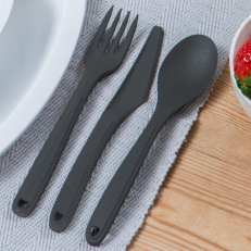 ECO-plastic cutlery, 4 pcs