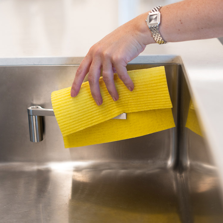 Dish Cloth Holder Happy Sinks