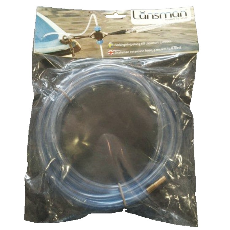 Extension tube for the wave-powered bilge pump