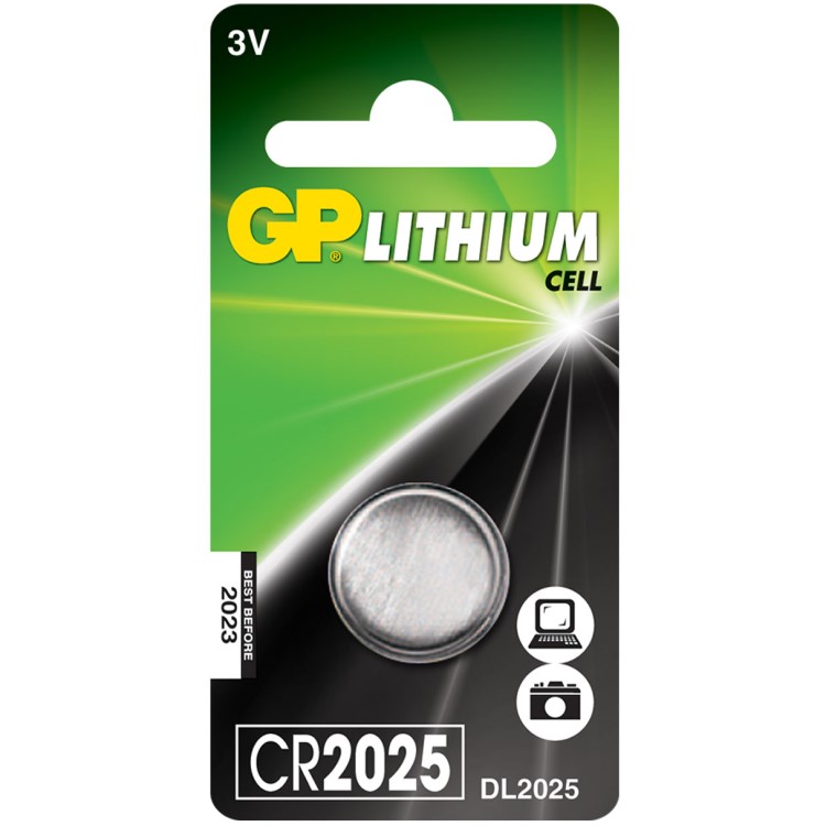CR2025 Battery 2-pack