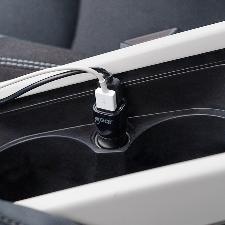 Double USB charger, 12V