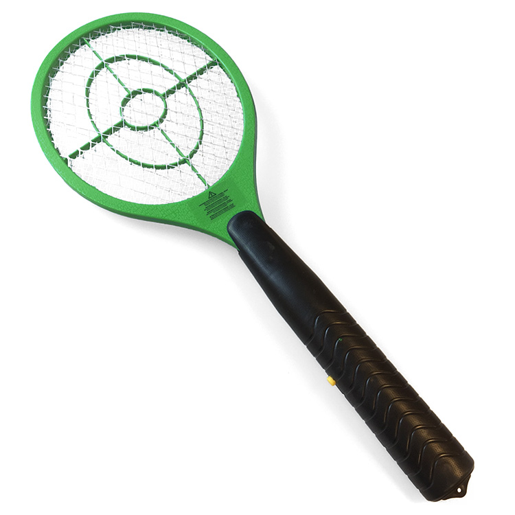 Electric tennis racket insect swatter