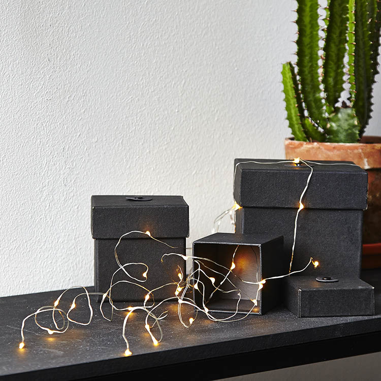 Battery powered fairy lights, Puck