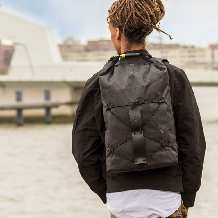 Theft-safe backpack with encoded lock 