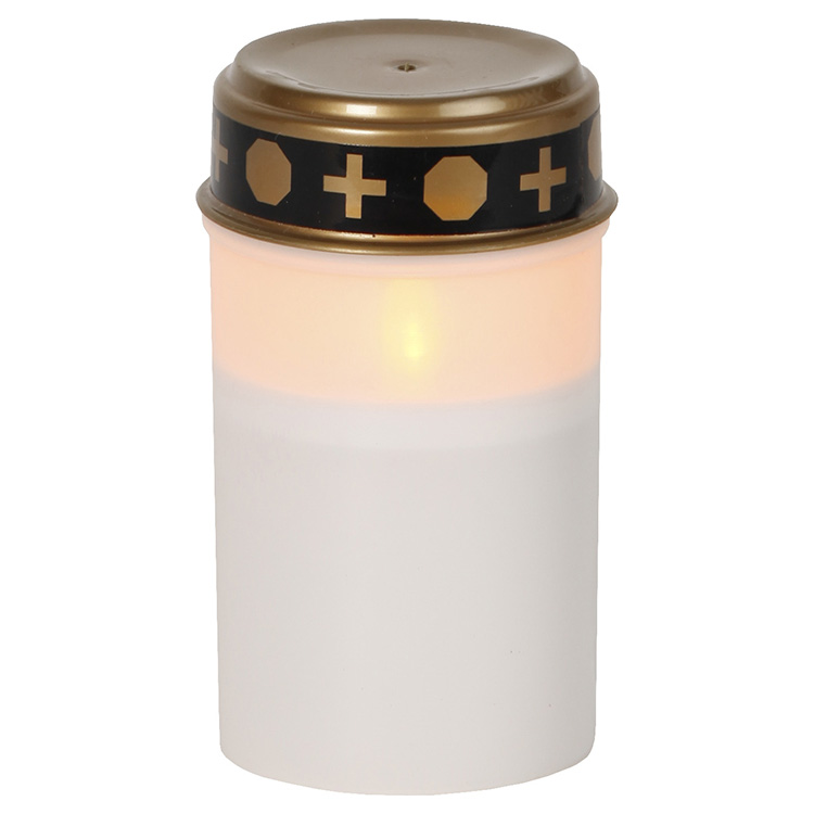 Grave light with timer