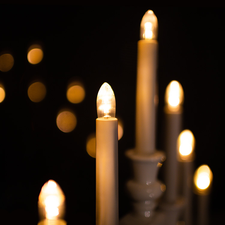 LED bulbs for your Christmas tree and Candle holders, 7-pack