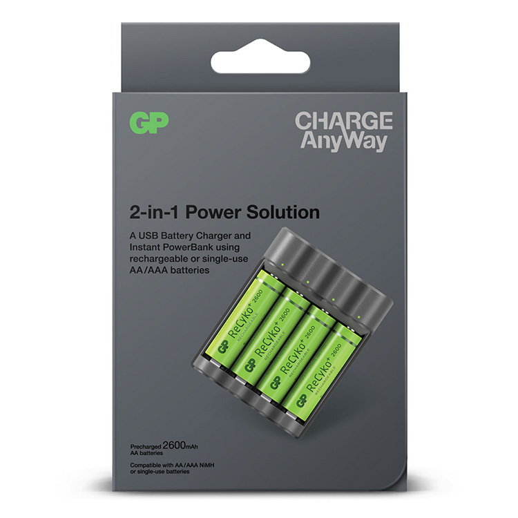 power bank that uses aa batteries