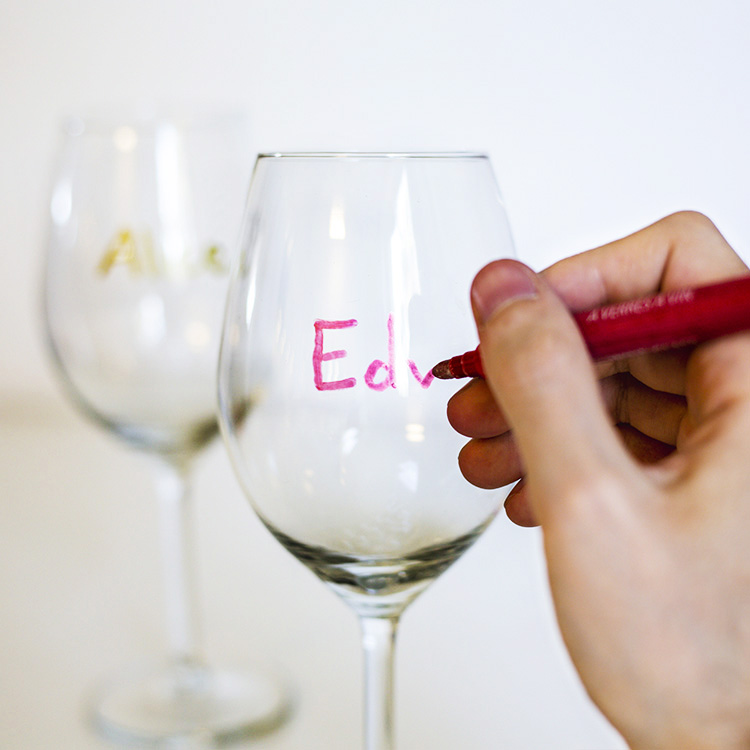 Markers for Glass