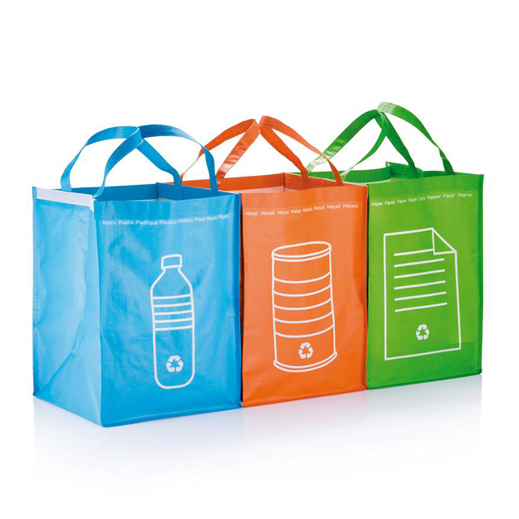 Sorting bags for paper, metal & plastic