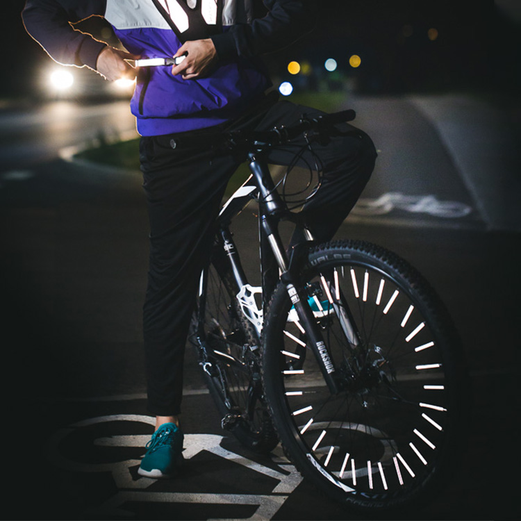 bicycle spoke reflectors