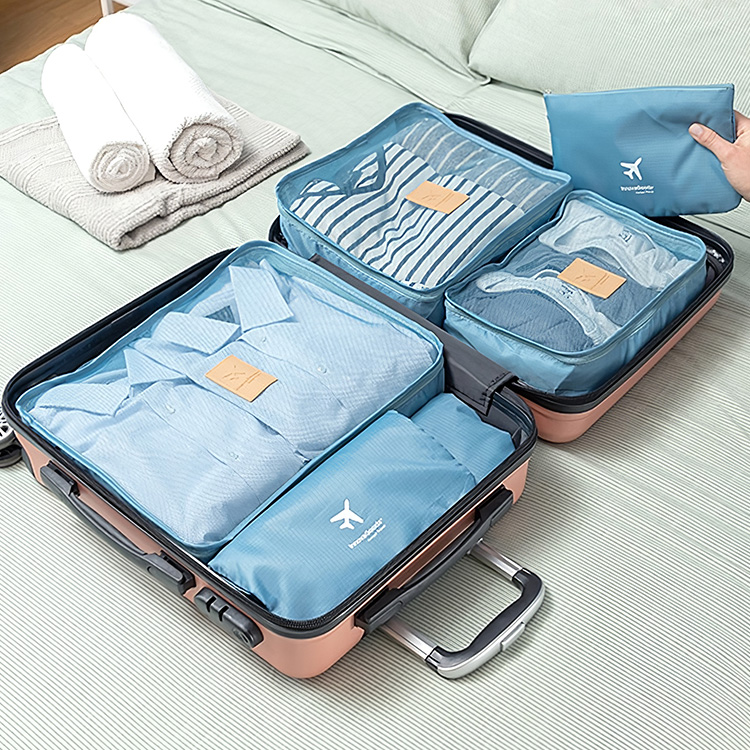 Packing Cubes, six pieces