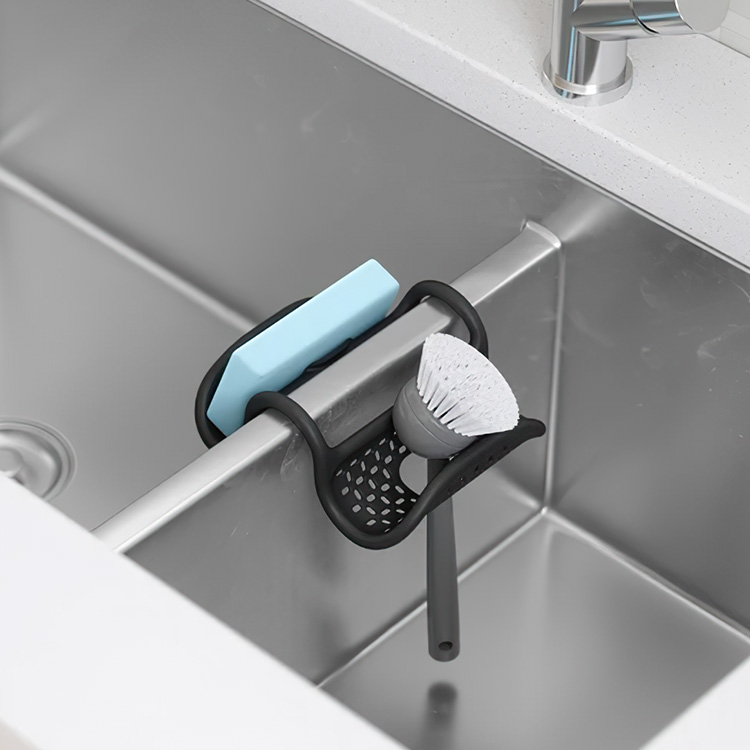 Flexible dish brush and sponge holder Washingup equipment SmartaSaker