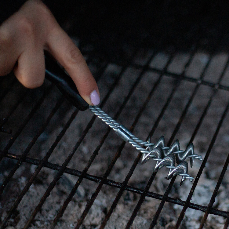 Small Stainless Steel Barbecue Brush