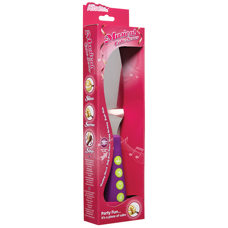 Musical Cake Knife A fun cake knife that plays a tune SmartaSaker