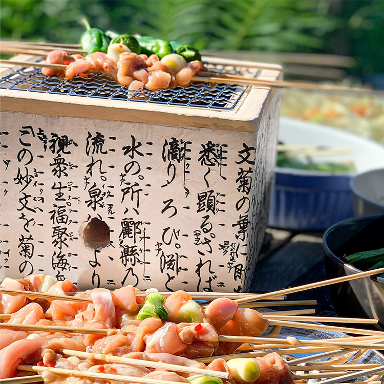 Satake table-top barbecue