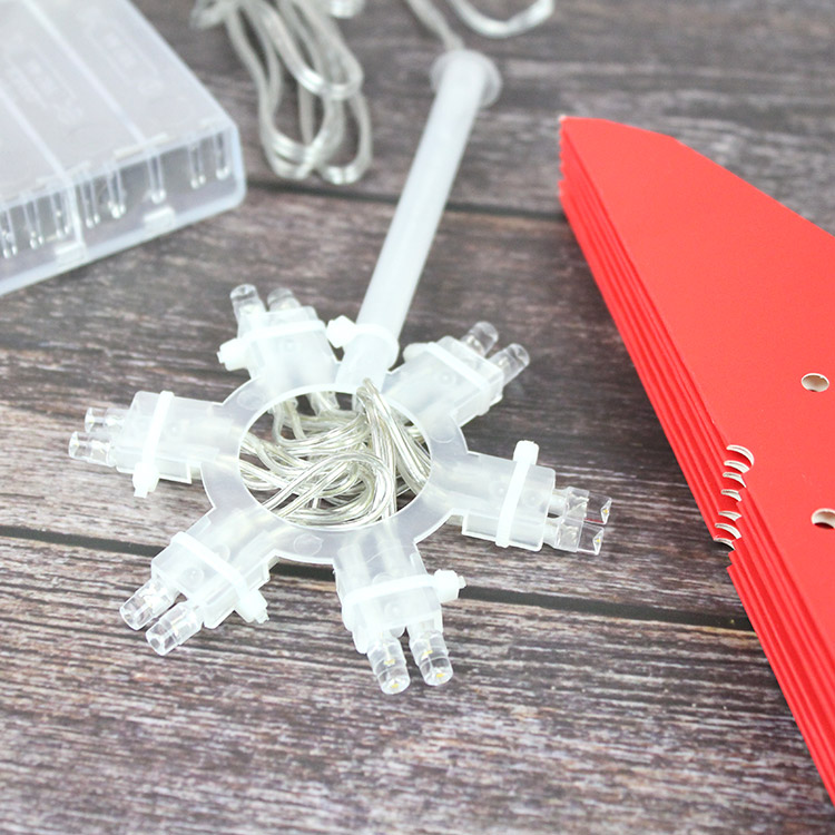 Battery powered light for Christmas star