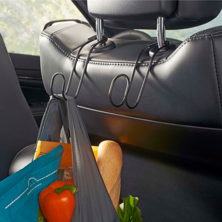 Bag hooks for the car, 2-pack