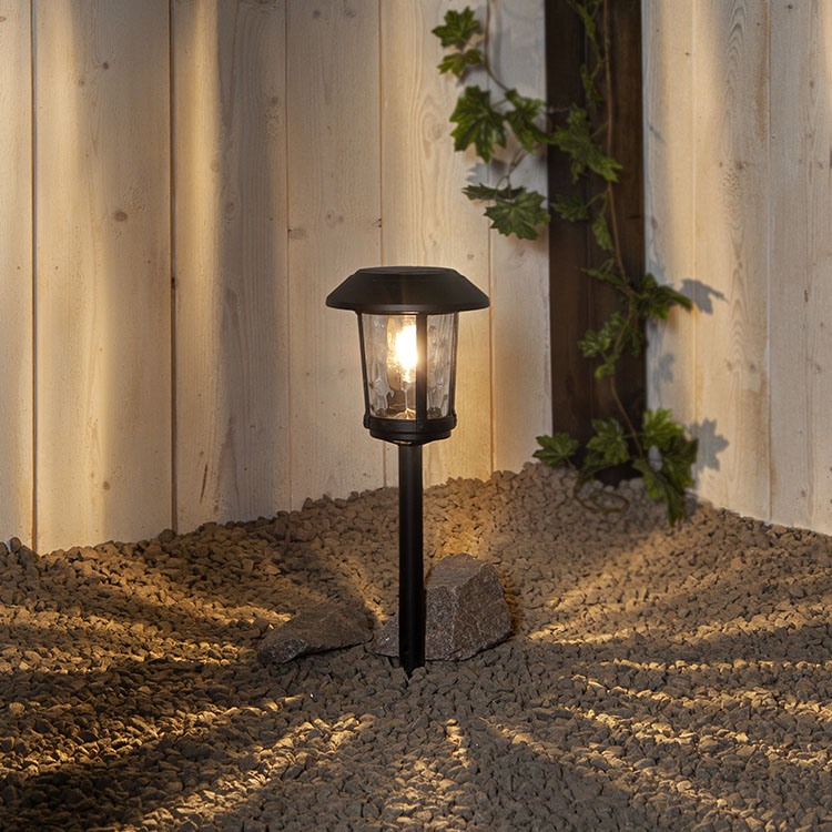 Solar-powered path light, Florian 47 cm