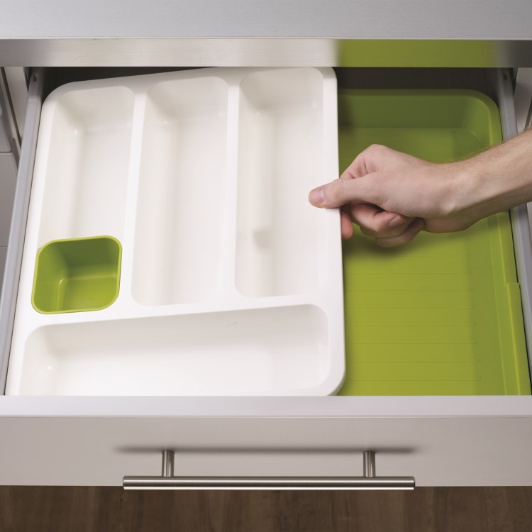 Adjustable cutlery tray, Joseph Joseph