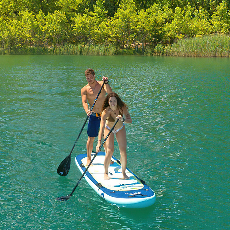 Inflatable SUP-board for 2 people