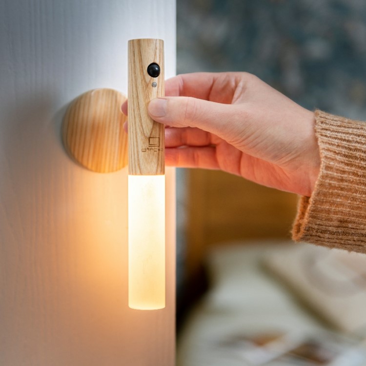 Detachable lamp with motion sensor