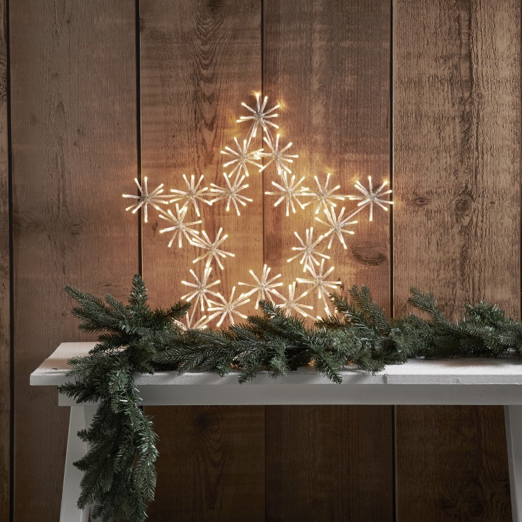 Christmas star for outdoor use