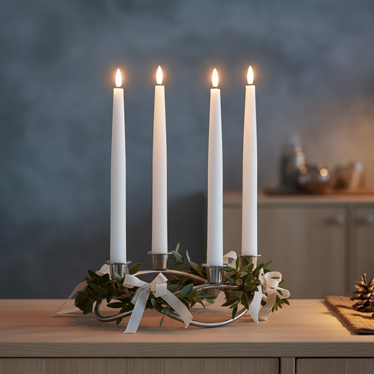 Candles with remote control 4-pack