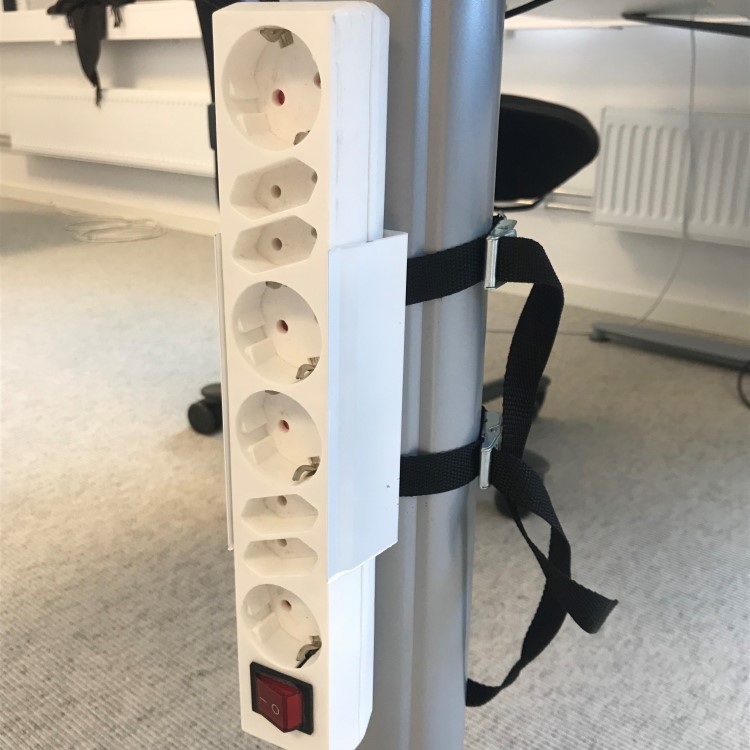Socket strip holder