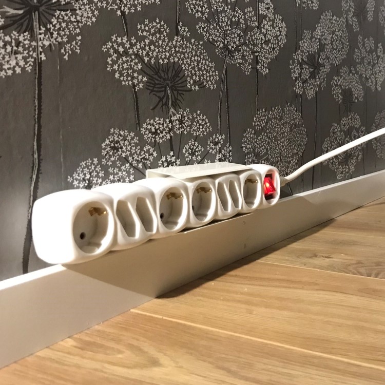Socket strip holder