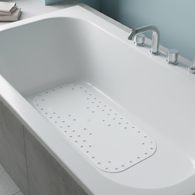 Anti-slip mat for the bathtub