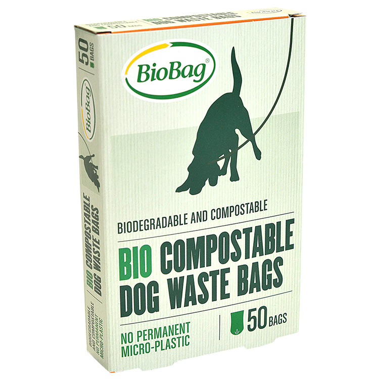 Biodegradable dog waste bags, pack of 50