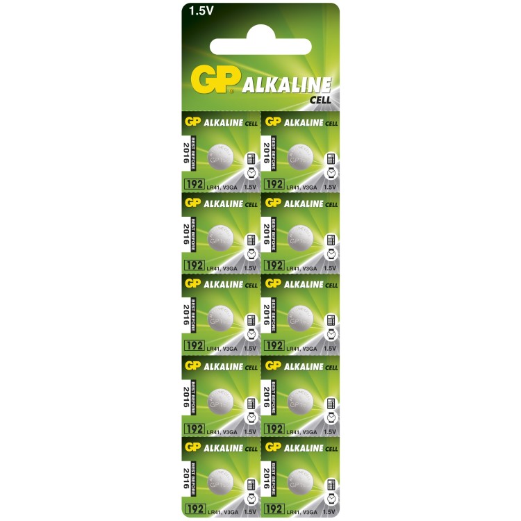 Battery LR41, 10-pack