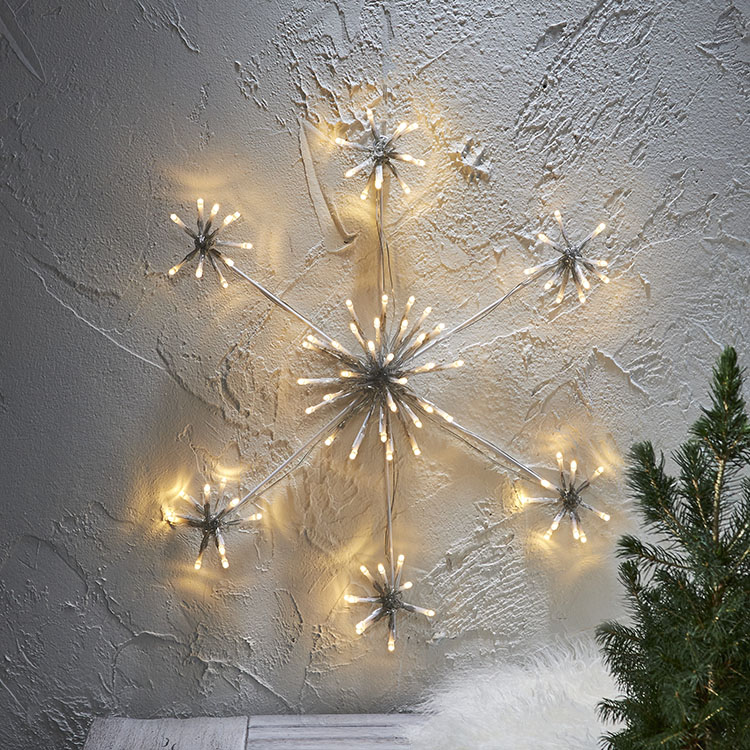 Snowflake with lighting