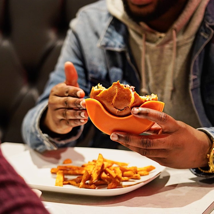 Hamburger holder Burger Buddy