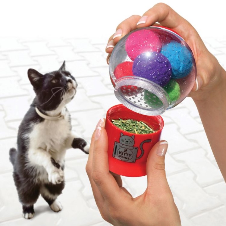Catnip infuser for cat toys