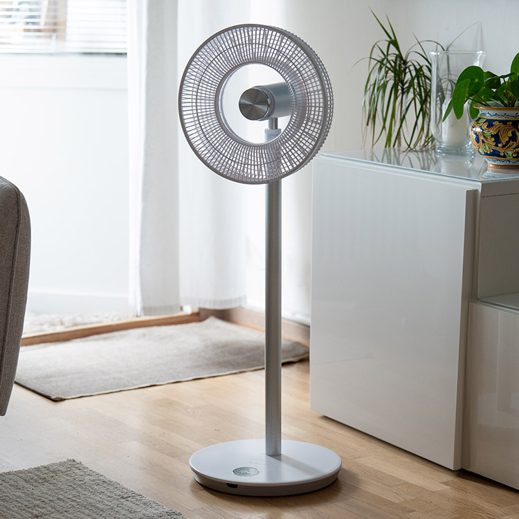 Rechargeable floor fan