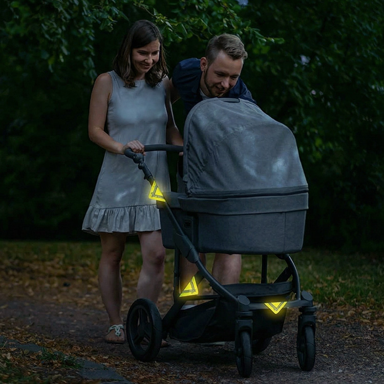 Reflector for pram 4-pack