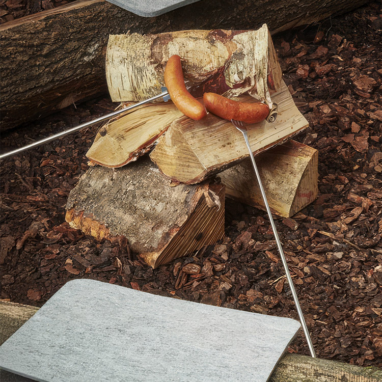 Telescopic barbecue fork 2-pack