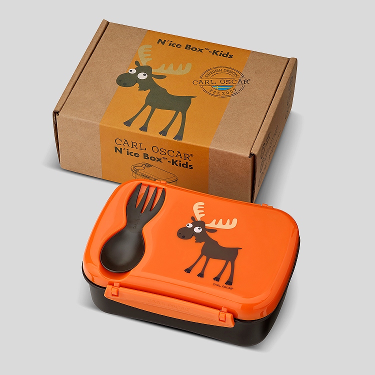 Food box with a cooling lid