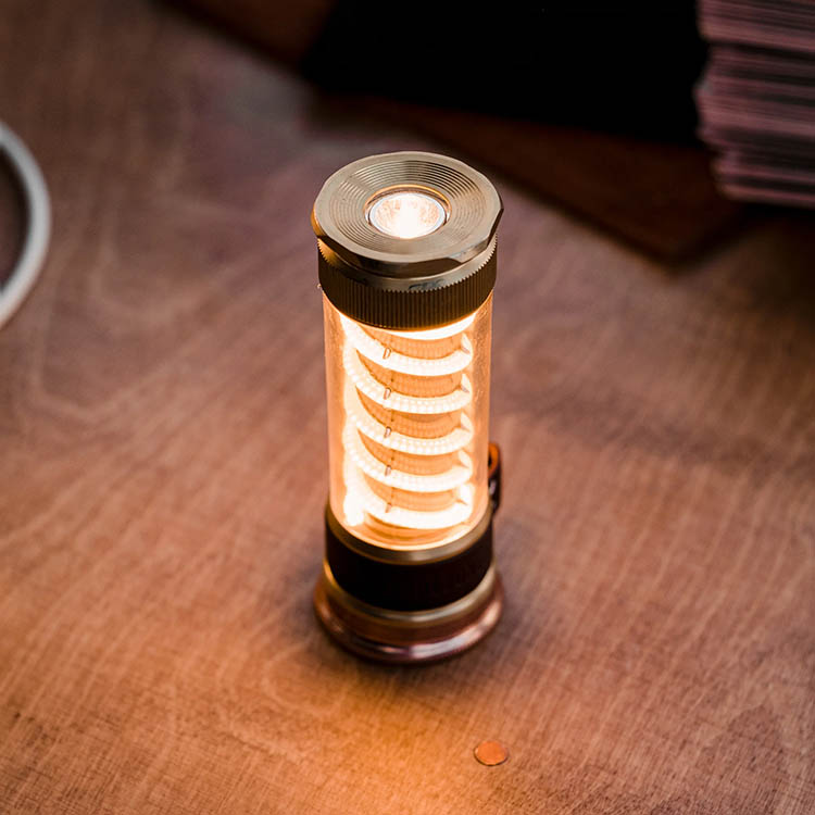Mini lantern with built-in torch, Barebones