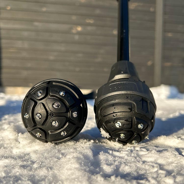 Extra damper for crutches 1-pack, ice studs