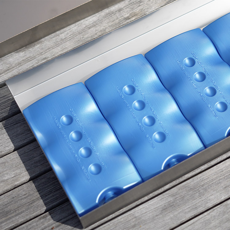 Stainless steel cooling tray