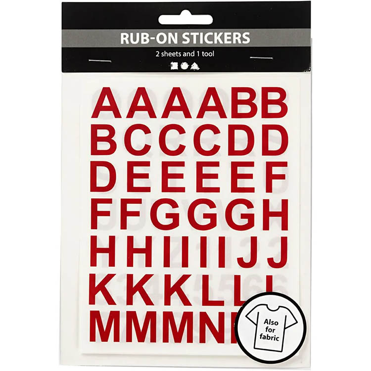 Stickers for fabric