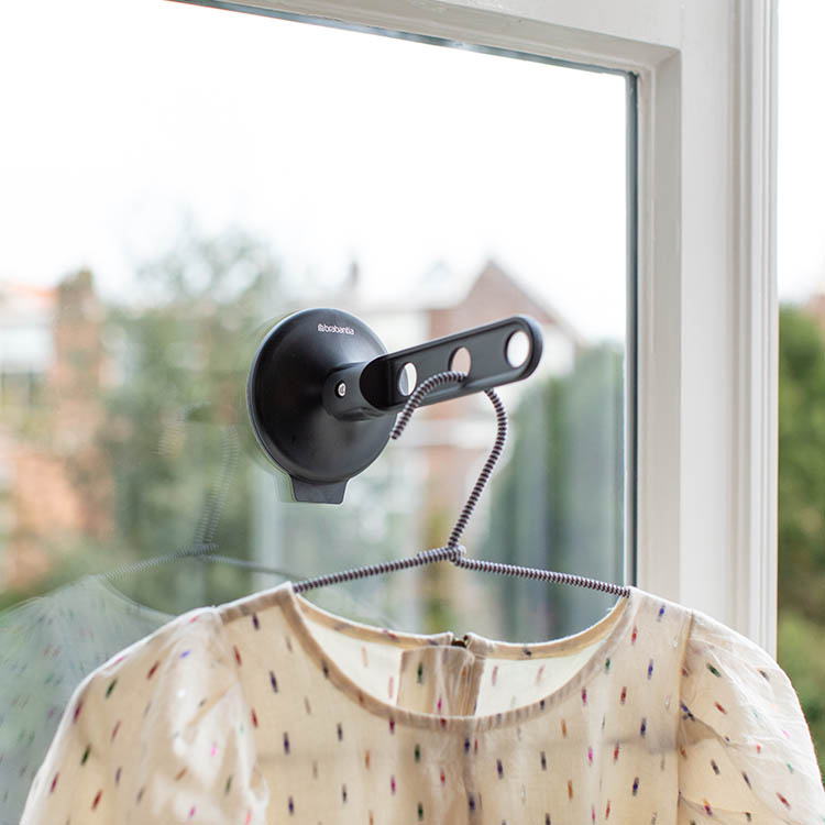 Drying rack with suction plug, Brabantia